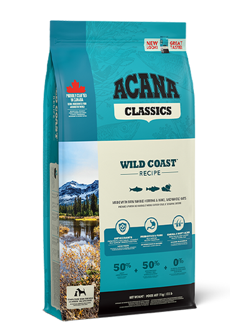 Alimento secco Acana Classics Wild Coast 9,7 kg per cani adulti di tutte le taglie Alimento secco Acana Classics Wild Coast 9,7 kg per cani adulti di tutte le taglie